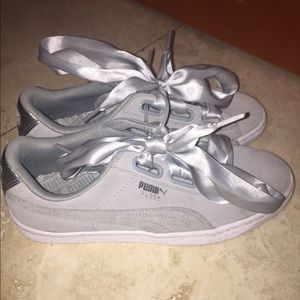 Puma basket heart sneakers